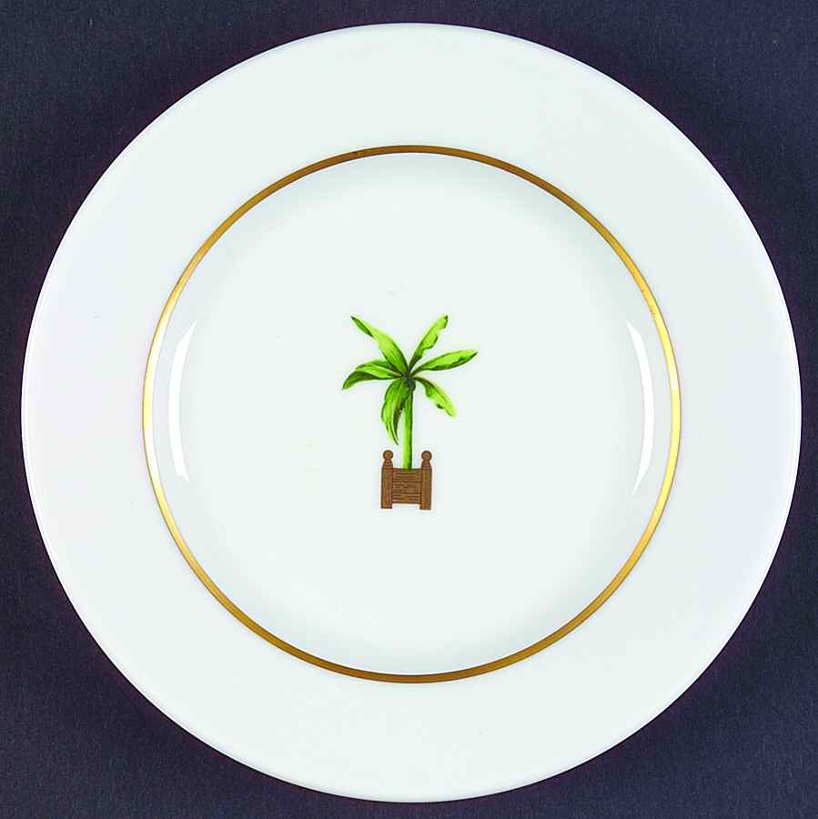 Maldives (Restaurant) Bread & Butter Plate by Philippe Deshoulieres-1