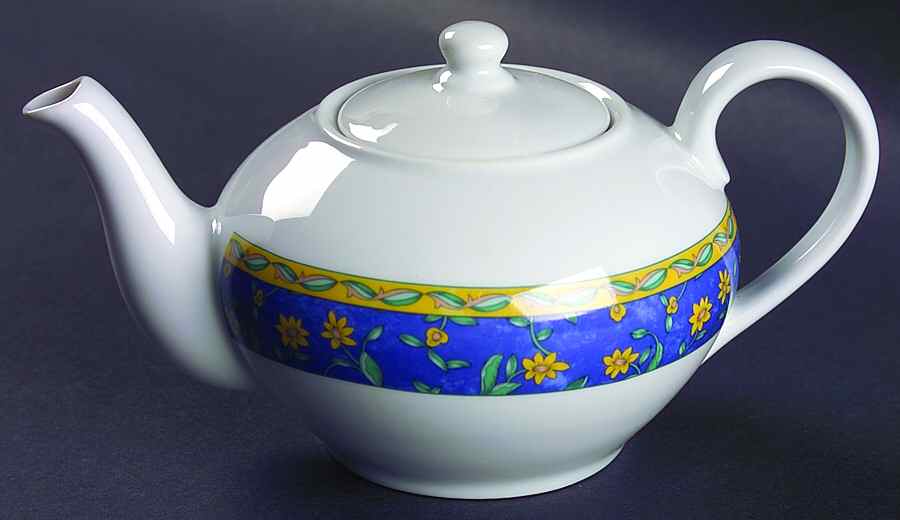 Jonquilles Mini Teapot & Lid by Philippe Deshoulieres-1