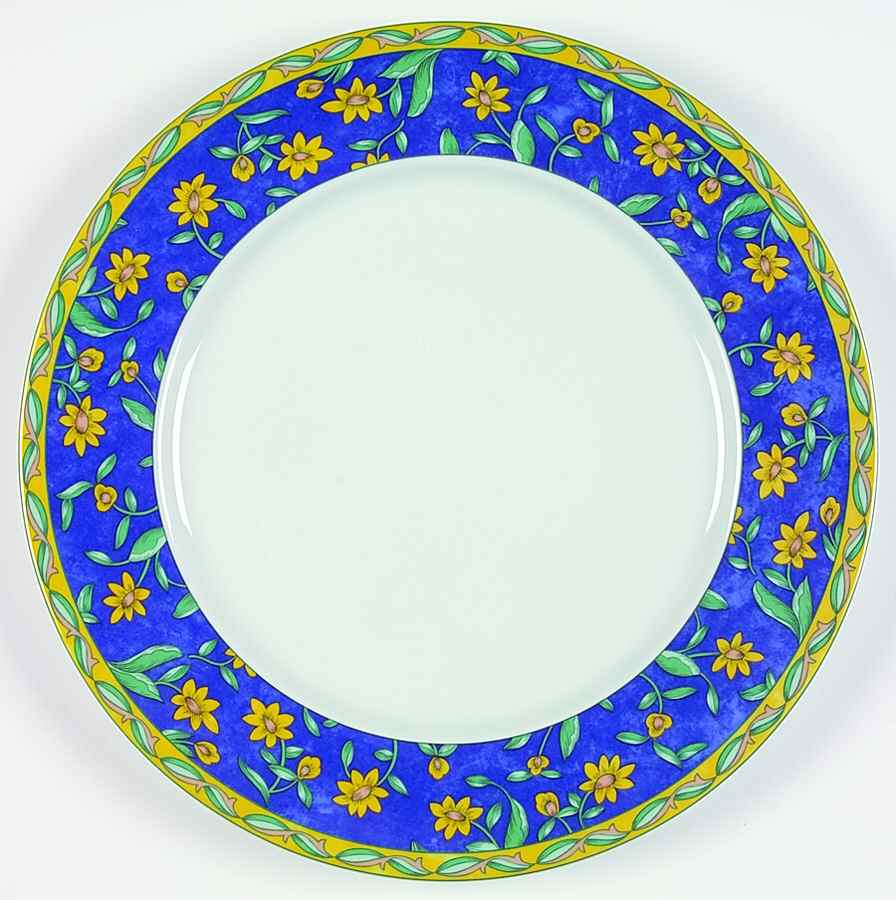 Jonquilles Dinner Plate by Philippe Deshoulieres-1