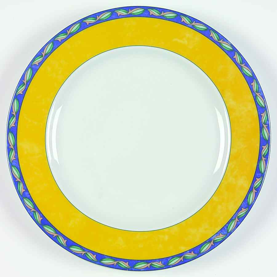 Jonquilles Salad Plate by Philippe Deshoulieres-1