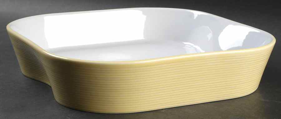 Topos Sun 11" Square Vegetable Bowl by Dansk-1