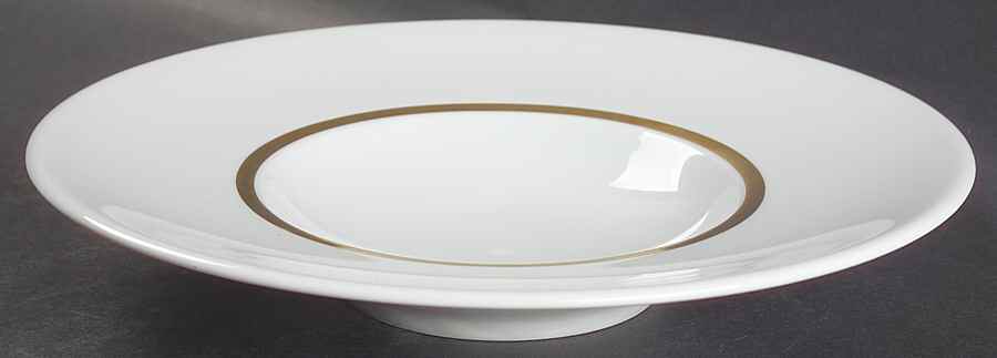 Senat Matte Gold 10" Gourmet Plate by Philippe Deshoulieres-1