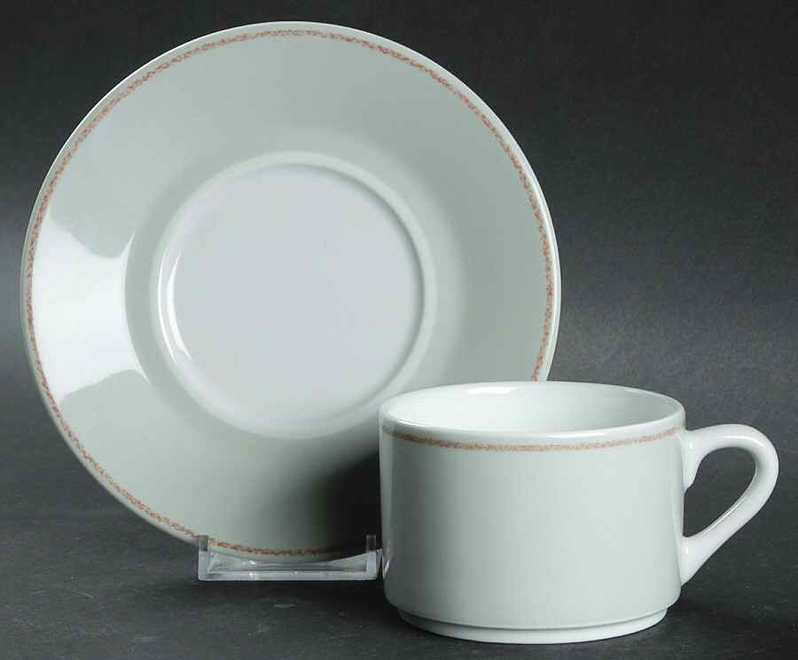 Boreal Flat Cup & Saucer Set by Philippe Deshoulieres-1