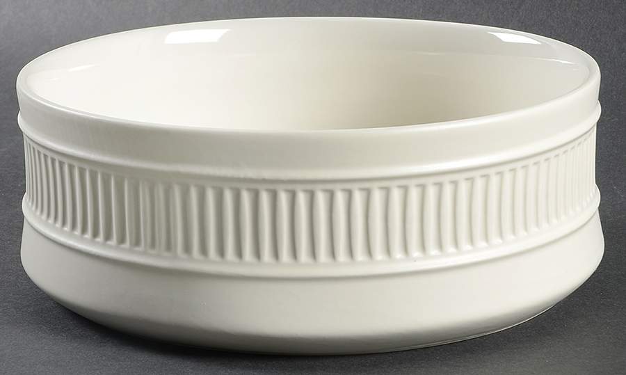 Flamestone Ivory 8" Round Vegetable Bowl by Dansk-1