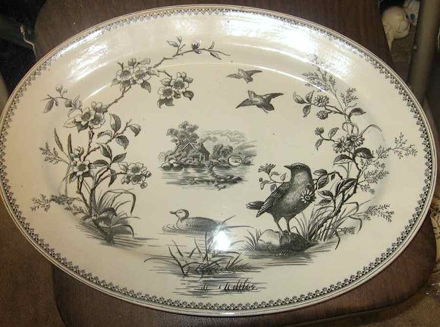 Florentine 12" Oval Serving Platter by J Dimmock-1