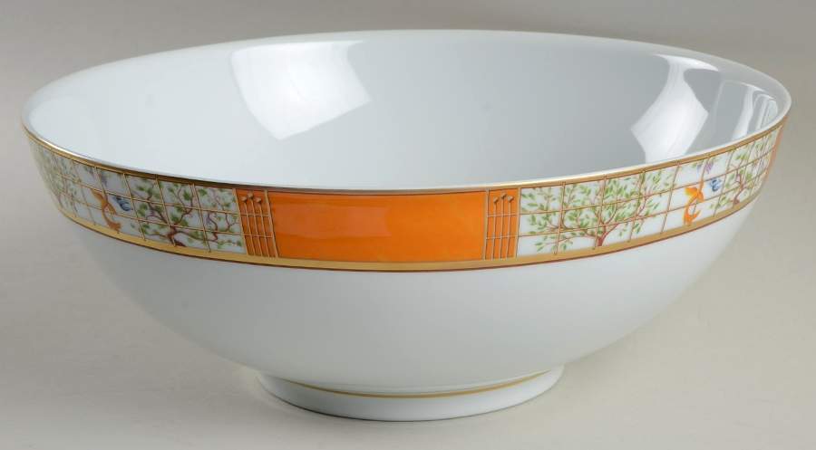 Pergola 11" Large Salad Serving Bowl by Philippe Deshoulieres-1