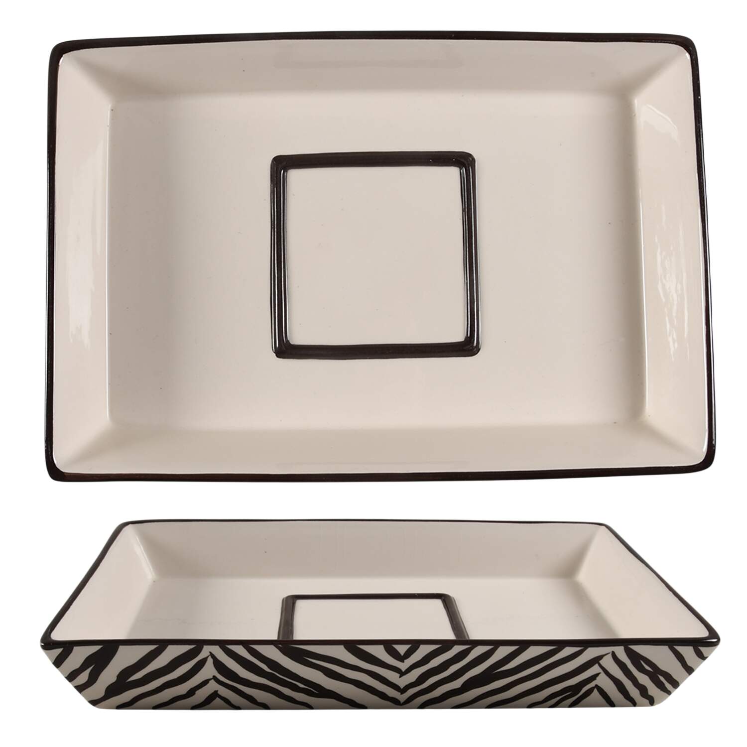 Expedition Chip Bowl/Plate for Chip & Dip Set by Daniel Cremieux-1