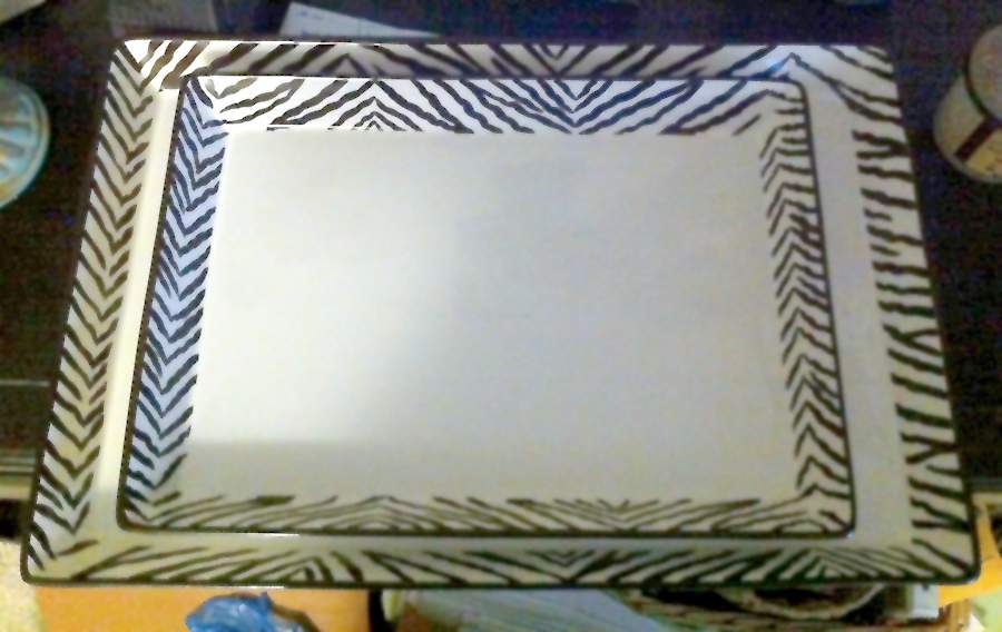 Expedition 18" Rectangular Tray by Daniel Cremieux-1
