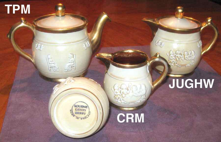 Festive Mini Teapot & Lid by Denby-Langley-1