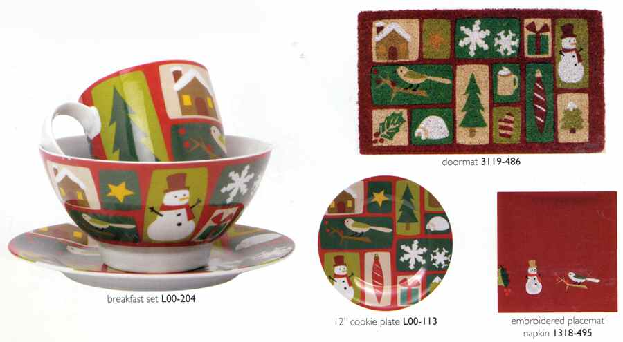 Winter Fun Coupe Cereal Bowl by Danica-1