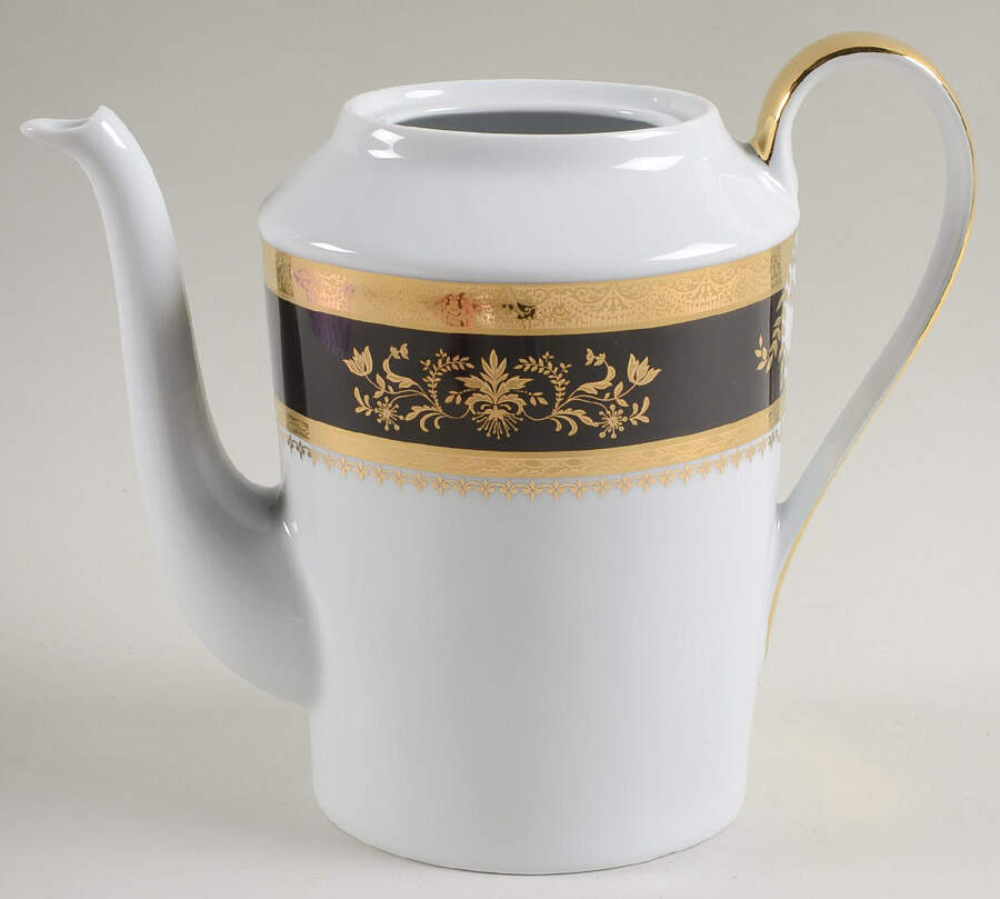 Orsay Black Coffee Pot No Lid by Philippe Deshoulieres-1