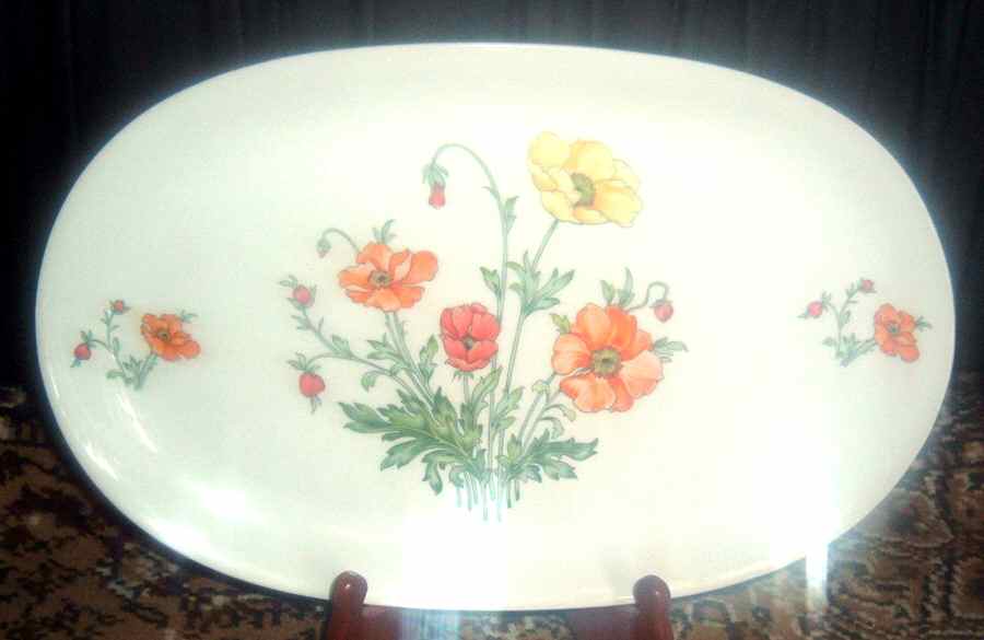DUM1 12" Oval Serving Platter by Dumas-Limoges-1