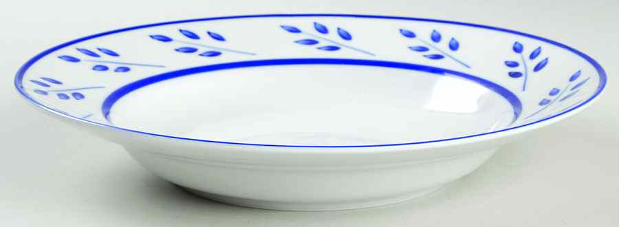 DAN139 Large Rim Soup Bowl by Dansk-1