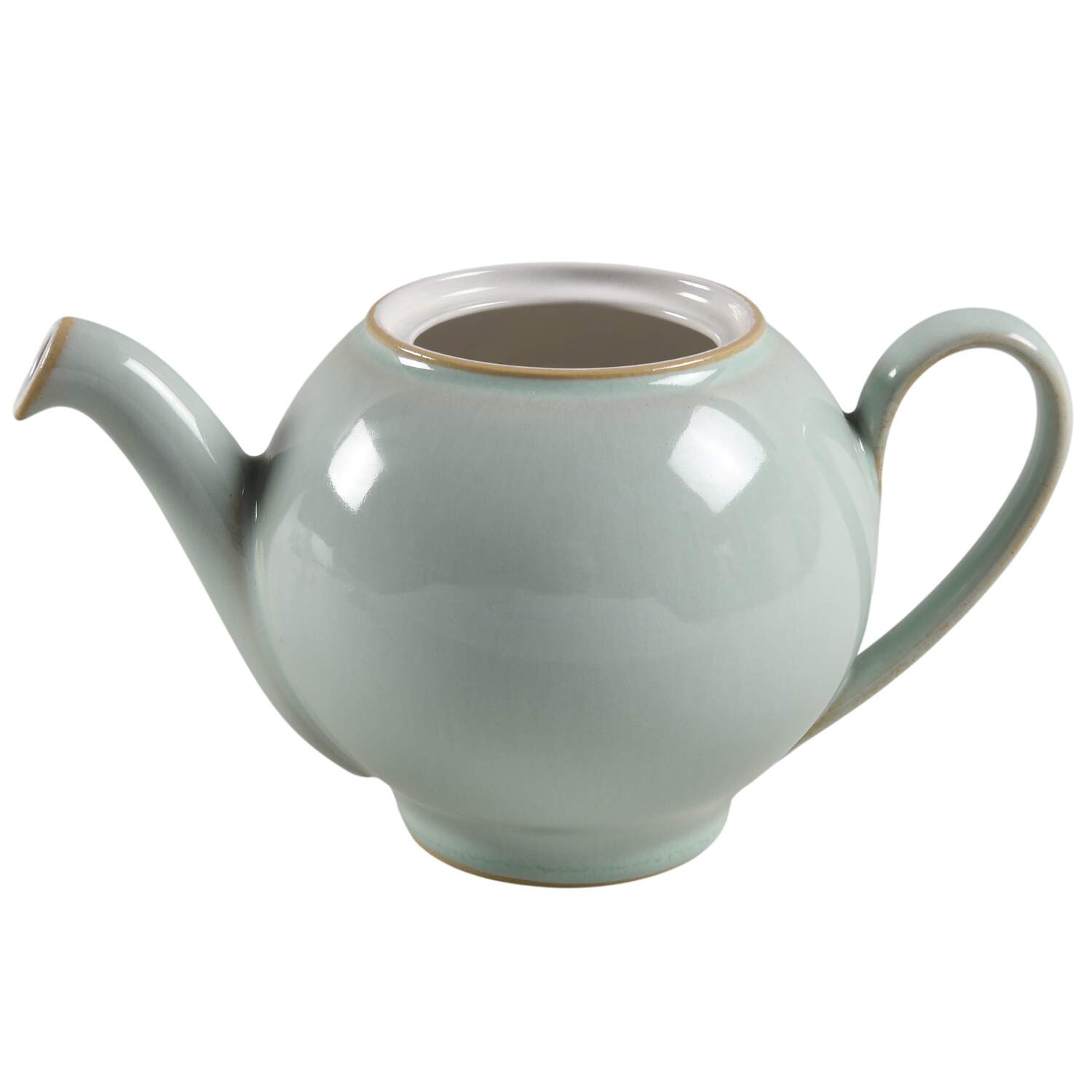 Pure Green Mini Teapot No Lid by Denby-Langley-1