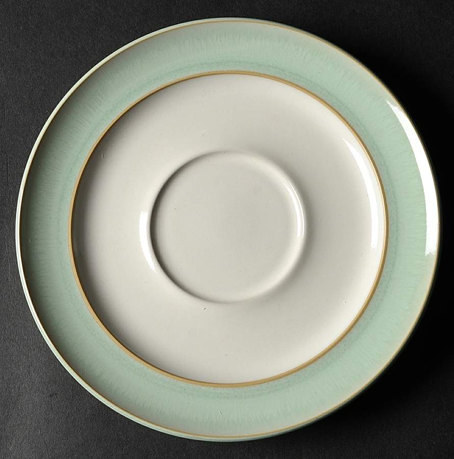 Pure Green Saucer by Denby-Langley-1