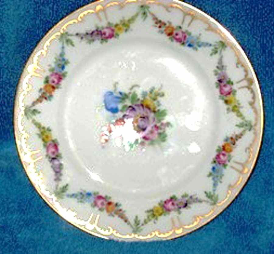 DRE97 Bread & Butter Plate by Dresden (German)-1