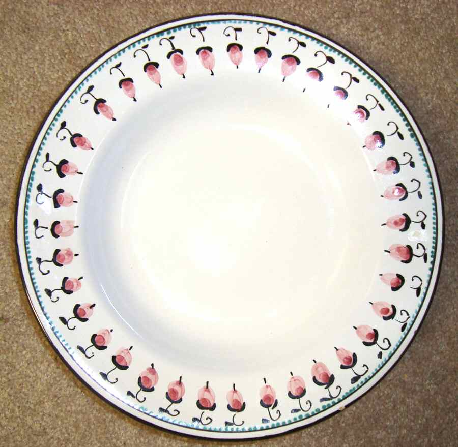 DER60 Dinner Plate by Deruta (Italy)-1