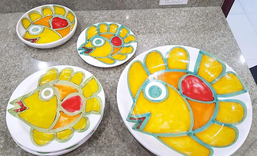 D1S1 Dinner Plate by Desimone-1