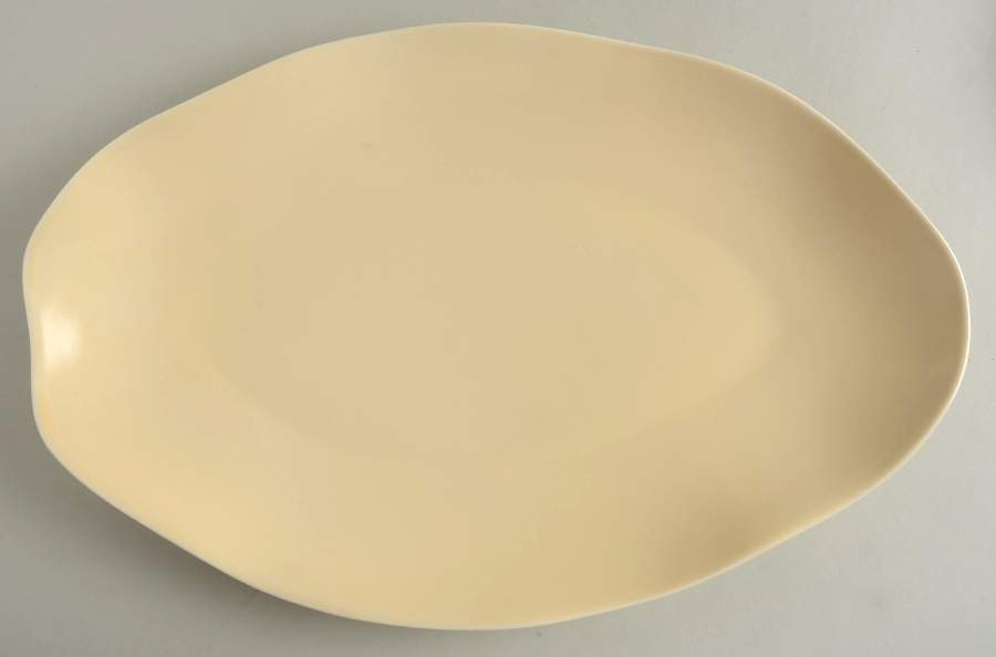 FLWR Honey 15" Oval Serving Platter by Dansk-1
