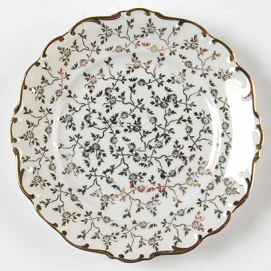 DRE104 Bread & Butter Plate by Dresden (German)-1