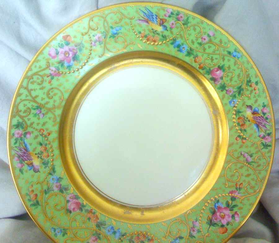 802 Dinner Plate by Dresden (German)-1