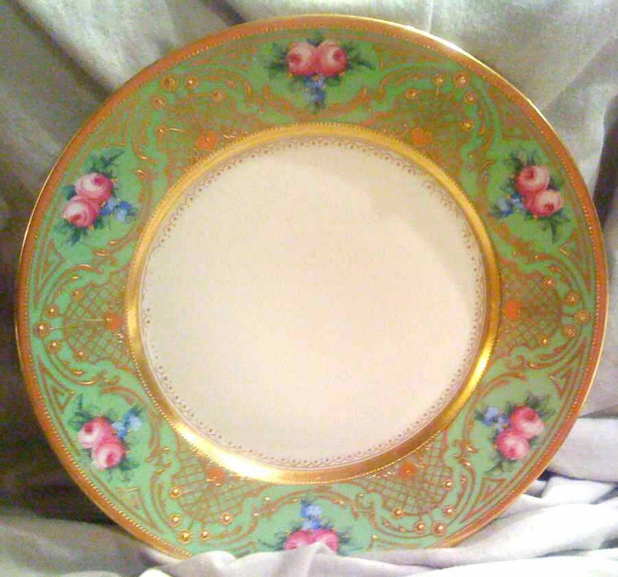 823 Dinner Plate by Dresden (German)-1