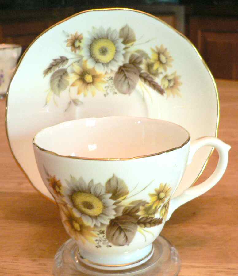 DUC54 Footed Cup & Saucer Set by Duchess-1