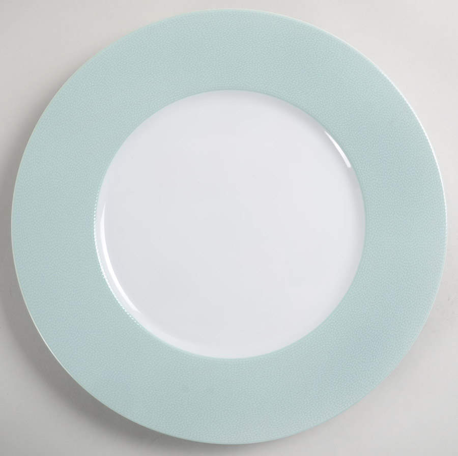 Seychelles Celadon Service Plate (Charger) by Philippe Deshoulieres-1