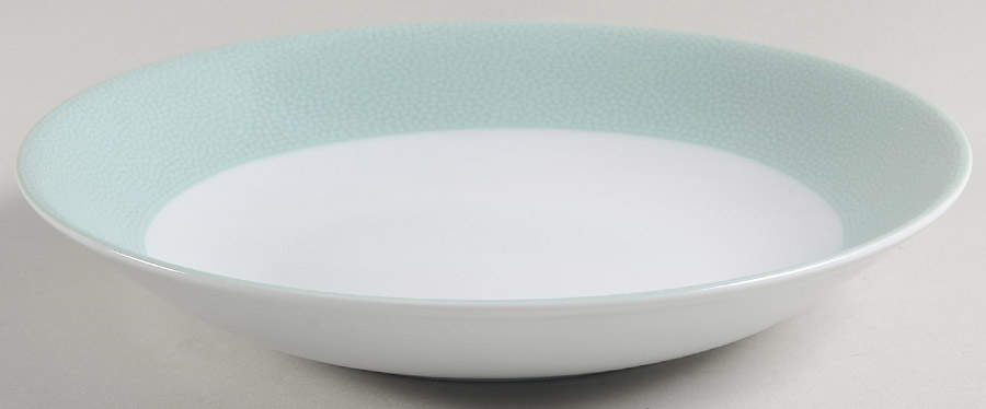 Seychelles Celadon Rim Cereal Bowl by Philippe Deshoulieres-1