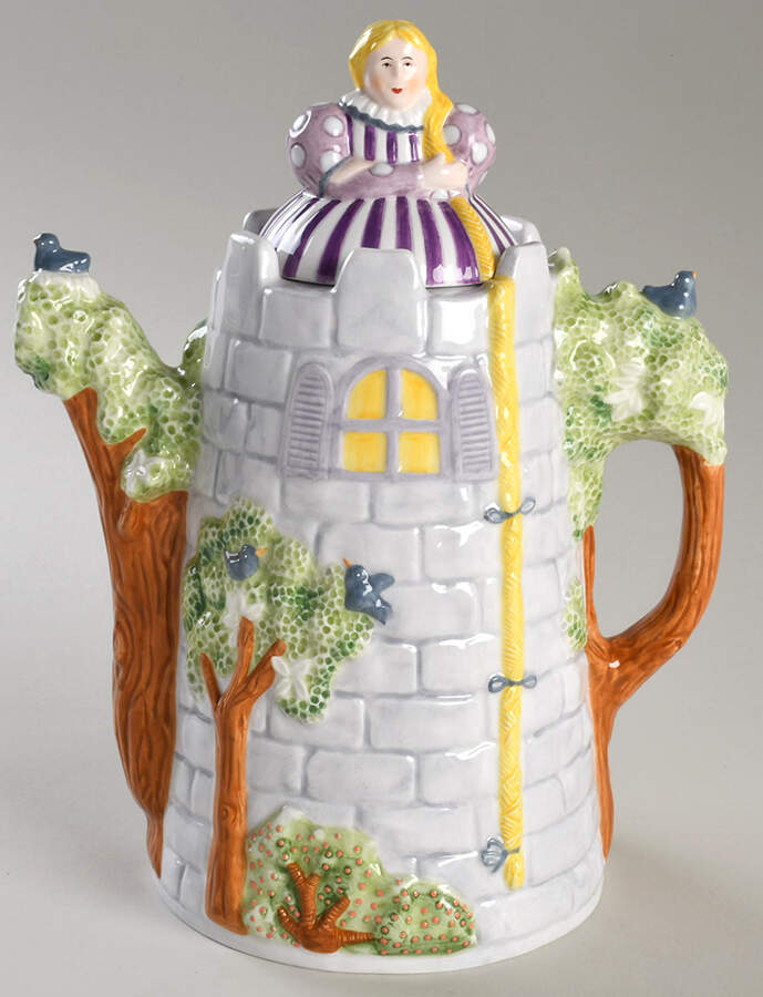 Storybook Village Figural Teapot & Lid by Department 56-1