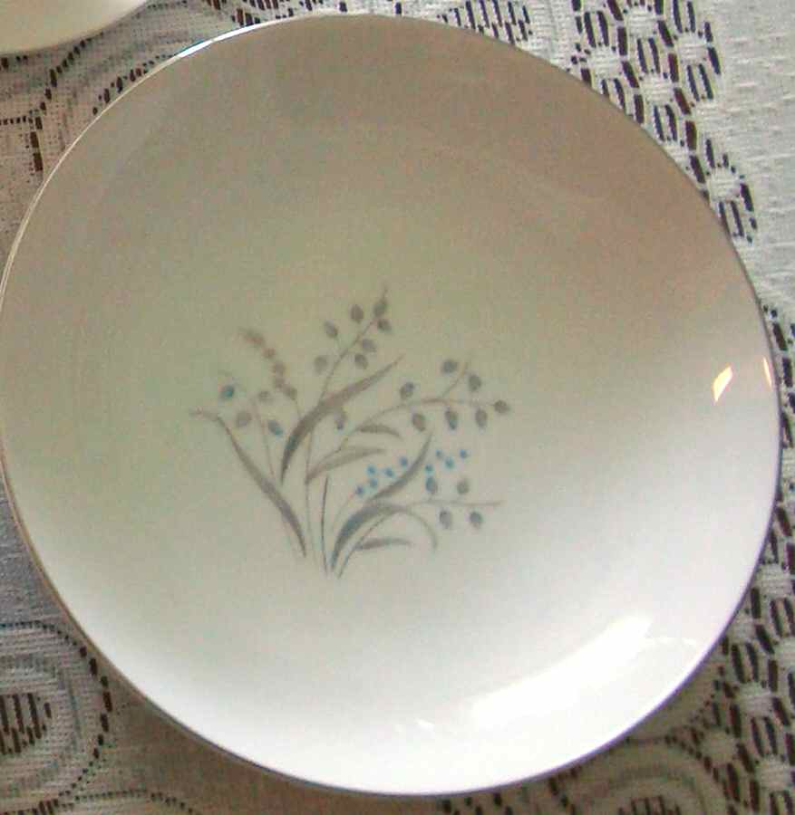 Silver Rhapsody Salad Plate by Dolphin-1