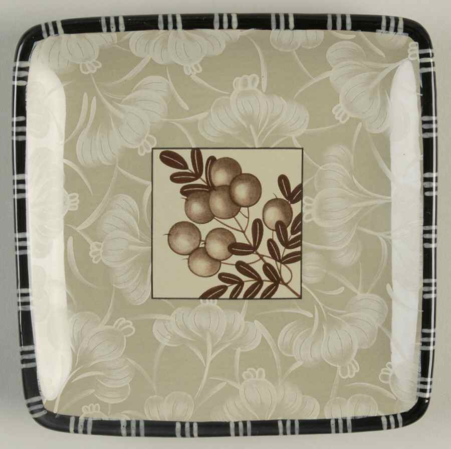 DPT12 Square Bread & Butter Plate by Department 56-1