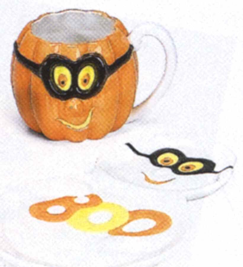 Halloween Snack Plate & Cup Set by Department 56-1
