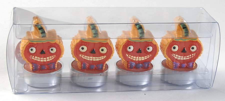 Halloween Mini Pumpkin Votive - Set of 4 by Department 56-1