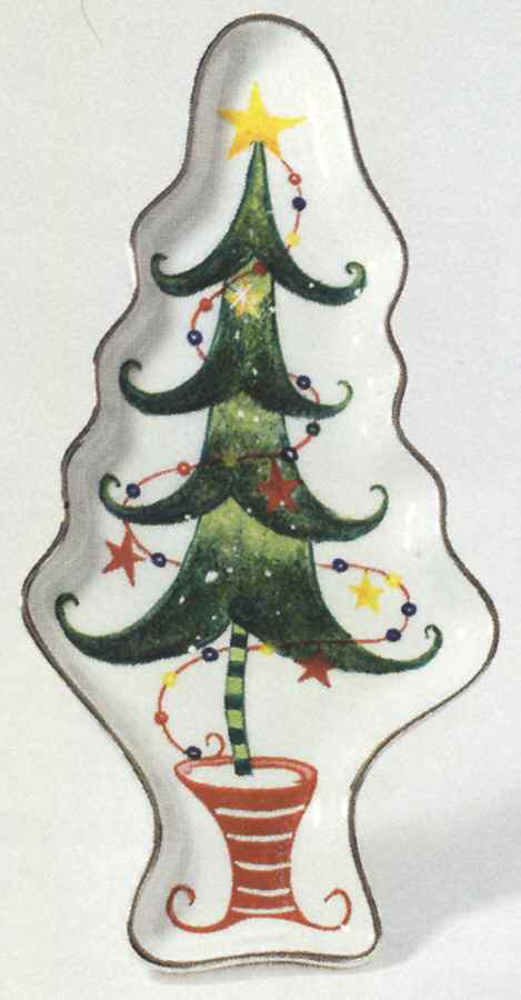 Lollysticks Tree Shaped Glassware Candy Dish by Department 56-1