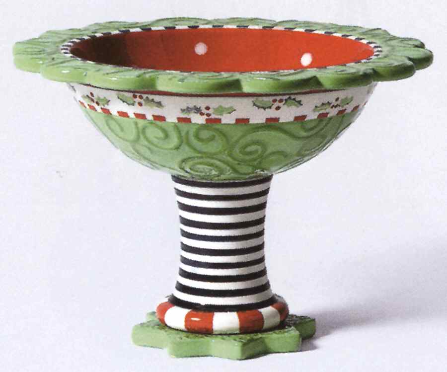 Lollysticks Round Compote (Height X Width) by Department 56-1