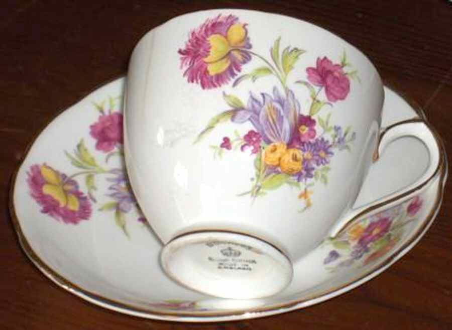 DUC56 Footed Cup & Saucer Set by Duchess-1