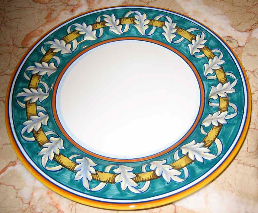 DER62 Dinner Plate by Deruta (Italy)-1