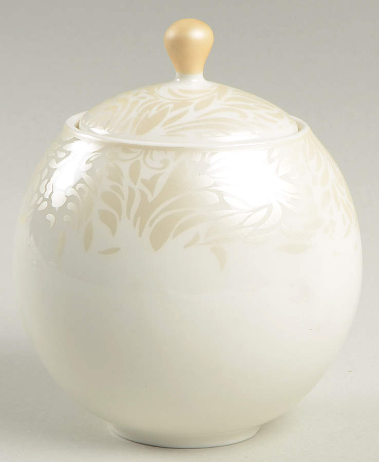 Lucille Gold Sugar Bowl & Lid by Denby-Langley-1