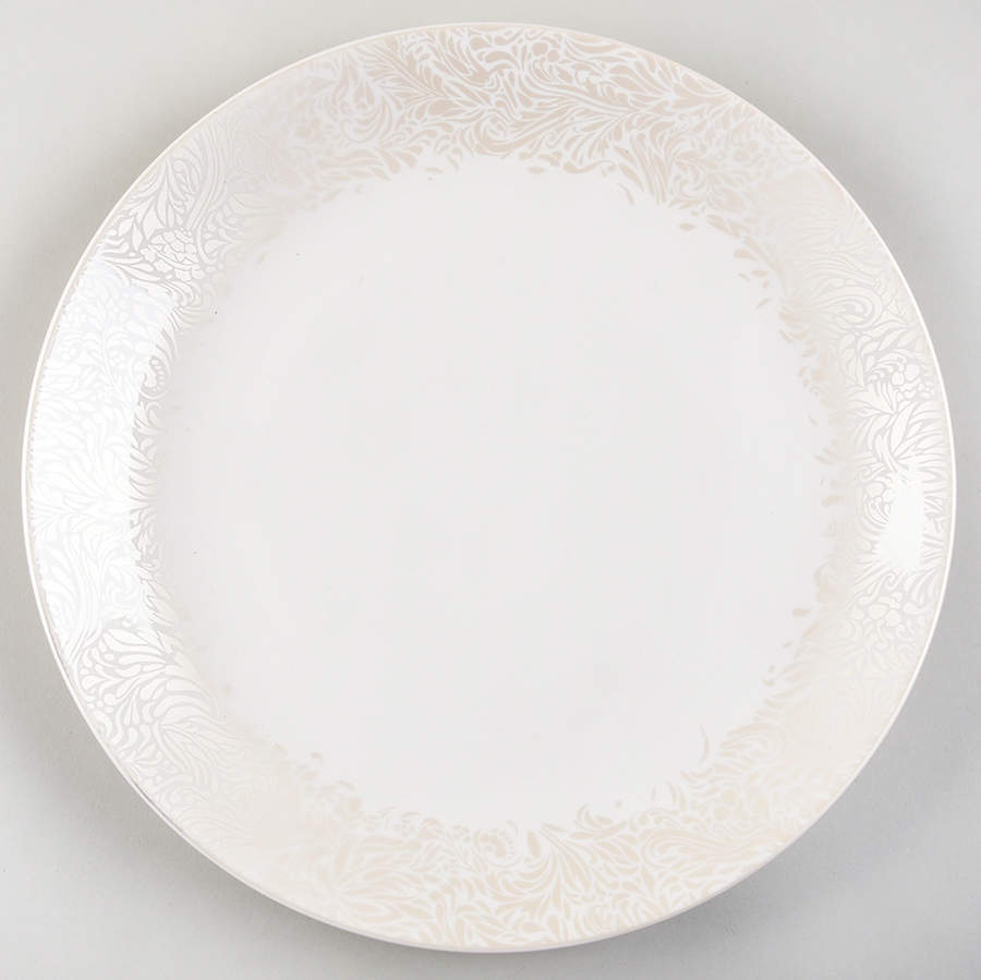 Lucille Gold 14" Chop Plate (Round Platter) by Denby-Langley-1