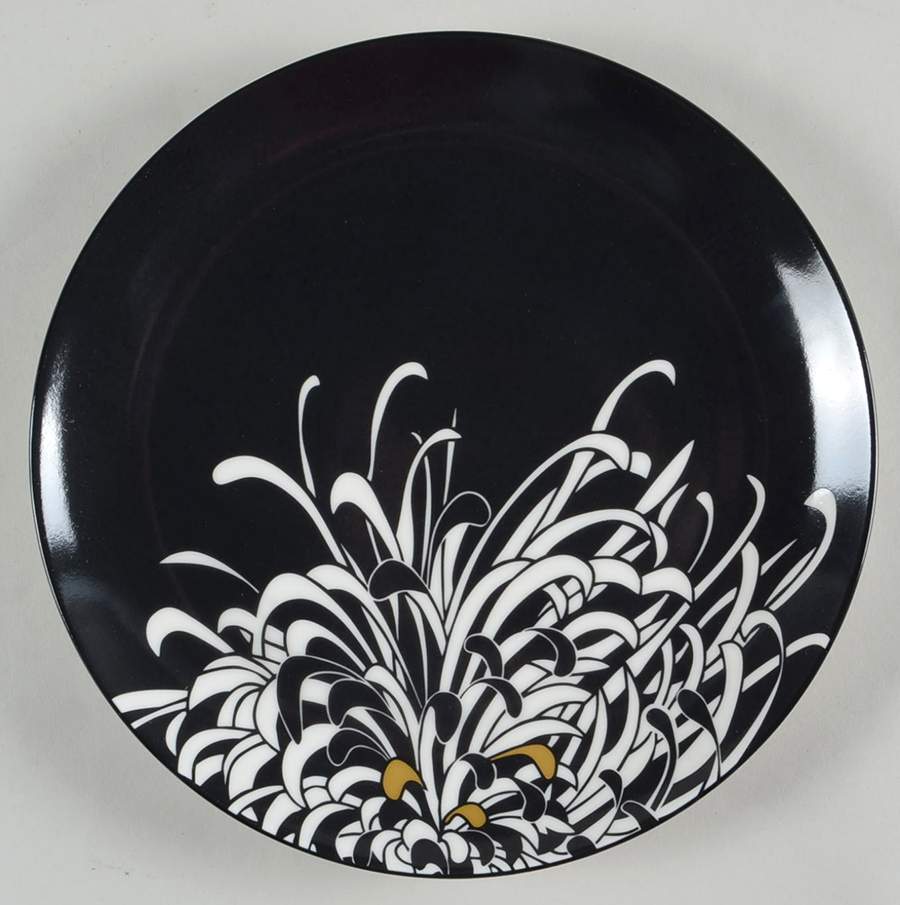 Chrysanthemum Salad Plate by Denby-Langley-1