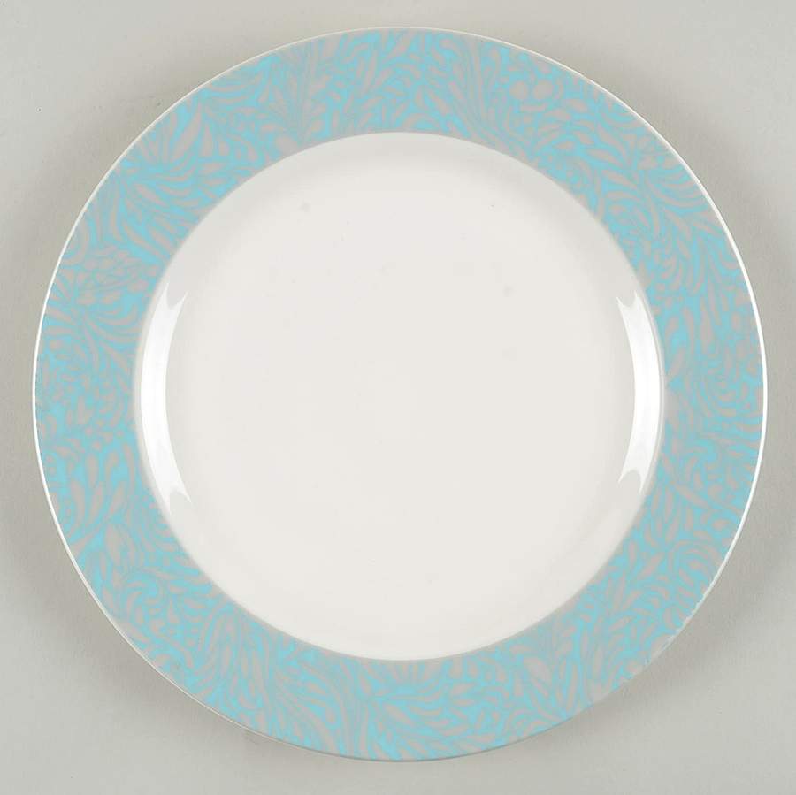 Lucille Teal Salad Plate by Denby-Langley-1