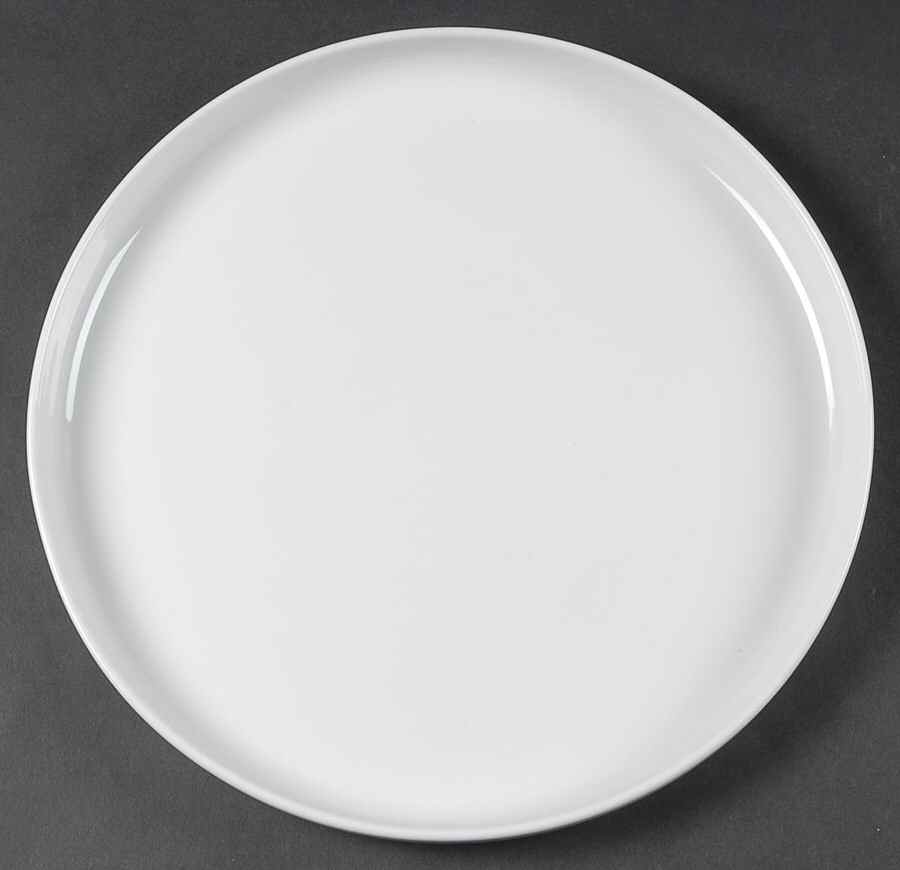Arabesque White Dinner Plate by Dansk-1