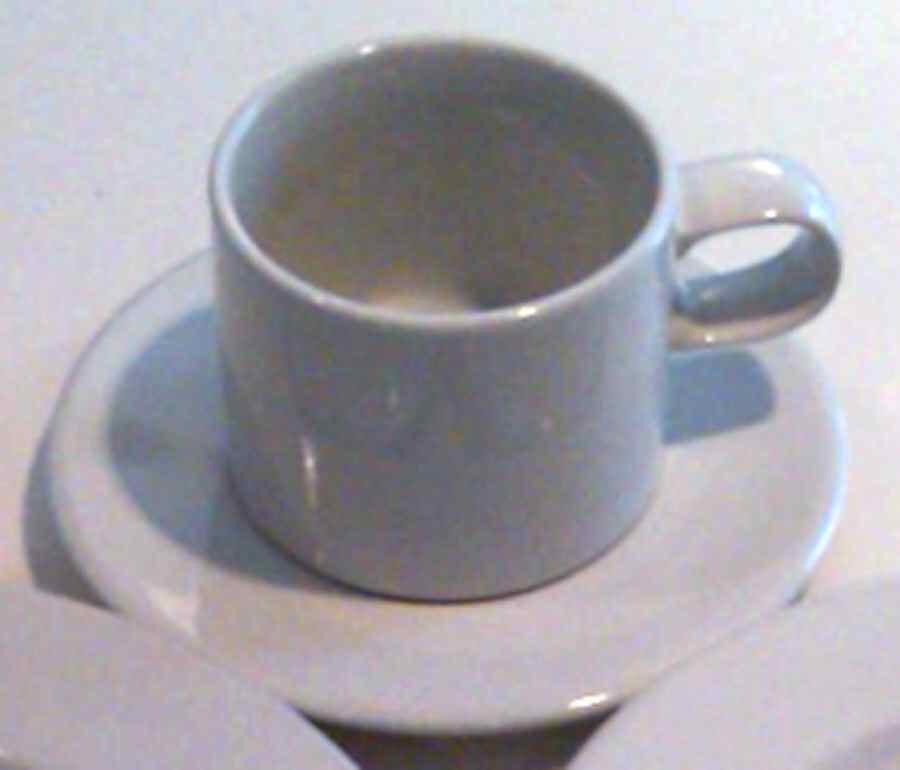 DAN149 Flat Cup & Saucer Set by Dansk-1
