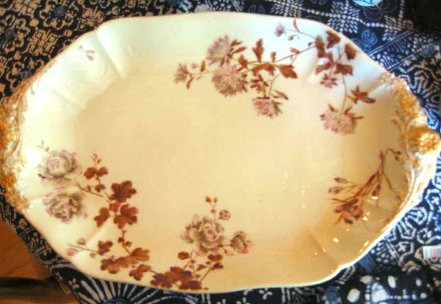 DMT47 12" Oval Serving Platter by G Demartine-1