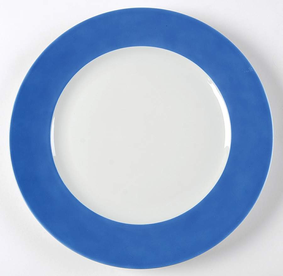 Solid Color Conflower Blue Service Plate (Charger) by B T Dibbern-1