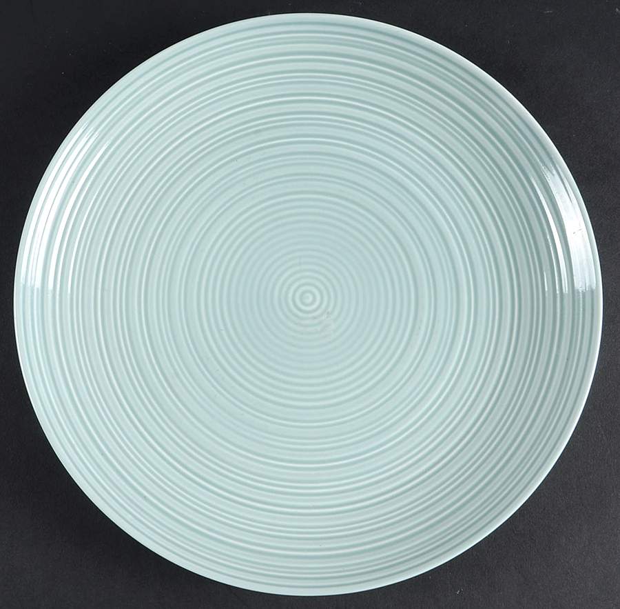 Ripple Mint Salad Plate by Denby-Langley-1