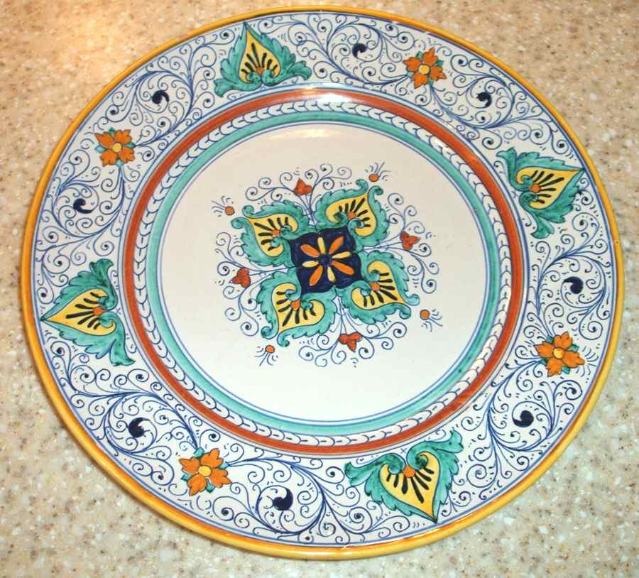 DER69 Bread & Butter Plate by Deruta (Italy)-1