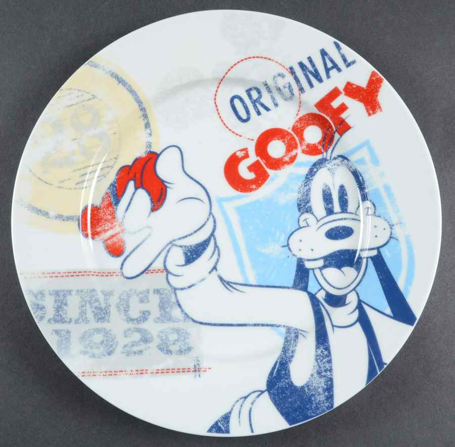 1928 Vintage Americana Dinner Plate by Zrike-1