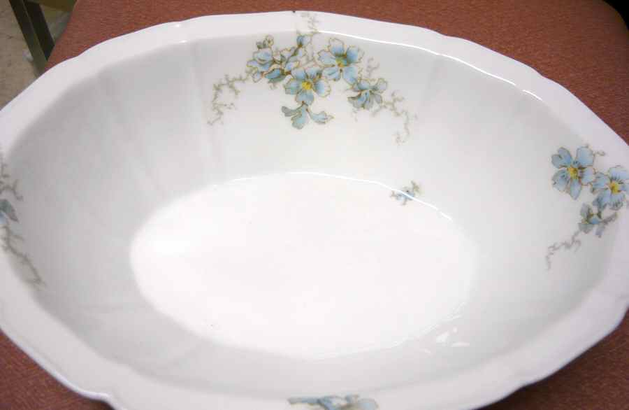 1298 9" Oval Vegetable Bowl by G Demartine-1